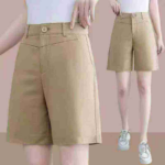 All Clear 9.5 CNY Each: Solid Casual Loose Shorts, Around 100 Pieces Wholesale Stock for Export - Image 6