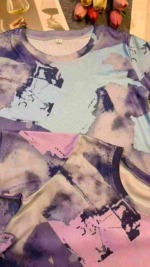 Bulk Clearance Stock Ink Painting Printed Loose T-shirts, Around 900 Pieces, Sizes L-4XL - Image 8