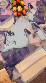 Bulk Clearance Stock Ink Painting Printed Loose T-shirts, Around 900 Pieces, Sizes L-4XL - Image 7