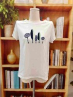 About 888 Pcs Women's Office Style AB-side Ice Acetate Cotton Stretch T-shirts Bulk Clearance Wholesale - Image 7