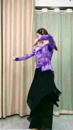2025 New Tie-dye Waist Cinched Chinese Style Dance Training Long Sleeve Tops, 205 Pieces Bulk Stock - Image 5