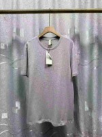 Summer 100% Cotton Plain Short Sleeve T-Shirts, Collar Tape, Individual Packing, Picture Color, S-3XL, Approx 800 Pieces Bulk Stock - Image 6