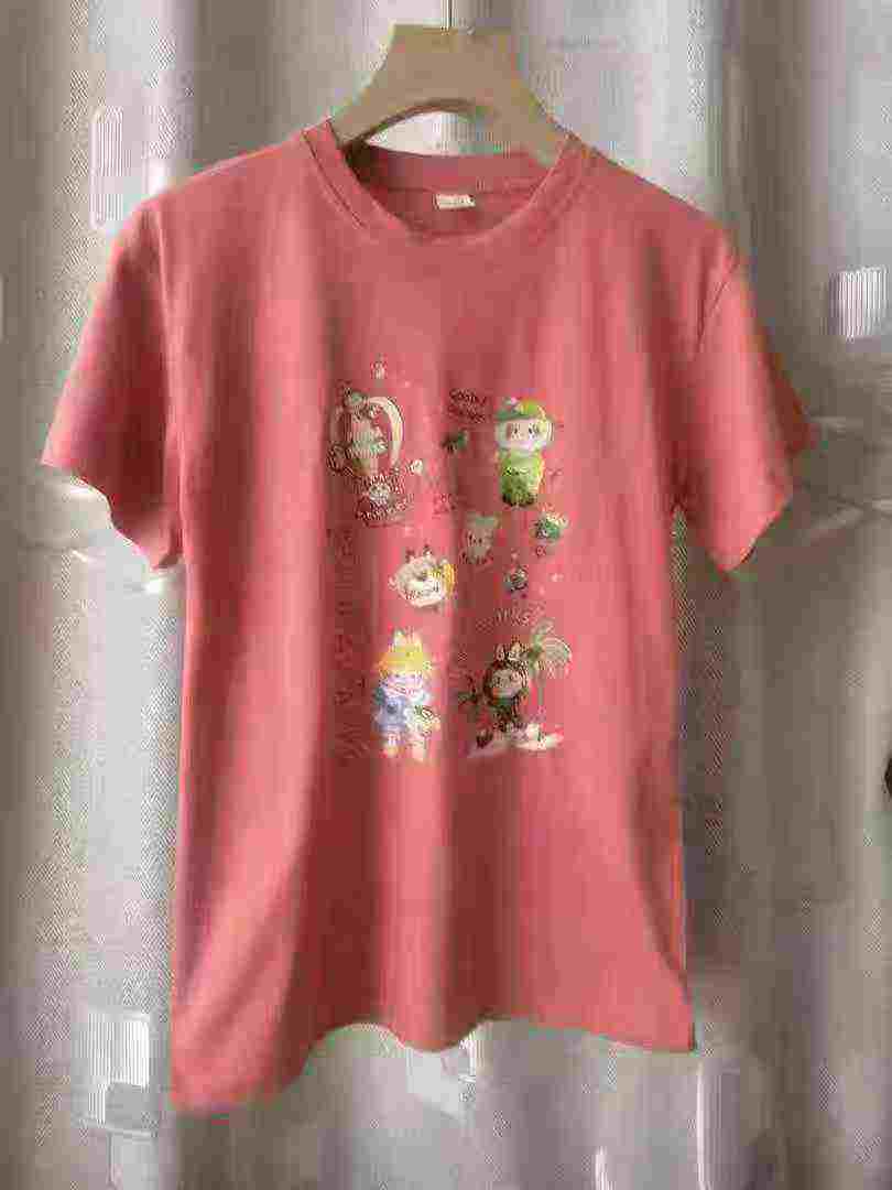 980 Pieces Cotton Summer Cartoon Unisex Kids T-Shirts Bulk Stock Wholesale Clearance - Image 2