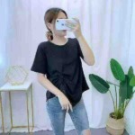 Clearance Stock 1200 Pieces Irregular Drawstring Waist Loose Casual T-Shirts - Image 8