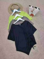 Clearance Stock 1200 Pieces Irregular Drawstring Waist Loose Casual T-Shirts - Image 6