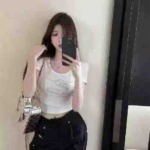 Clearance 110 Pieces Rhinestone Cat Cropped Sexy Cotton T-Shirts 2 Colors - Image 9