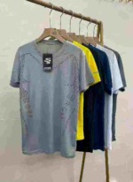 385 Pcs Breathable Quick Dry Sport Fitness Casual Short Sleeve T-Shirts Stock Clearance - Image 4