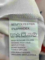 240 Pieces Loose Casual Printed Crew Neck Short Sleeve T-Shirts Bulk Chinese Stock Clothing for Wholesale Export - Image 3