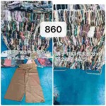 860 Pieces Brocade Ice Cool Wide Leg Pants Bulk Stock For Wholesale - Image 2