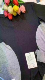 Clearance Bulk Stock: Sweet & Spicy V-Neck Color Block Slim Fit Women's Tops, Around 130 Pieces - Image 9