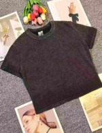 Vintage Distressed Y2K Cropped T-Shirts | Approx 450 Pieces | Bulk Stock Clearance - Image 9