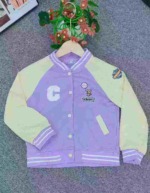532 Pieces Mid Kids Fleece Baseball Jackets 2 Colors Bulk Clearance Wholesale at 9.5 CNY Per Piece - Image 5