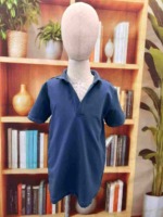 211 Pieces Big Kids V-Neck Polo Shirts Size M-3XL Single Color Individual Packing Stock Lot - Image 5