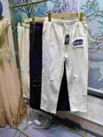 540 Pieces Men & Women INS Trendy Ripped Loose Straight Casual Long Pants With Hang Tags - Image 6