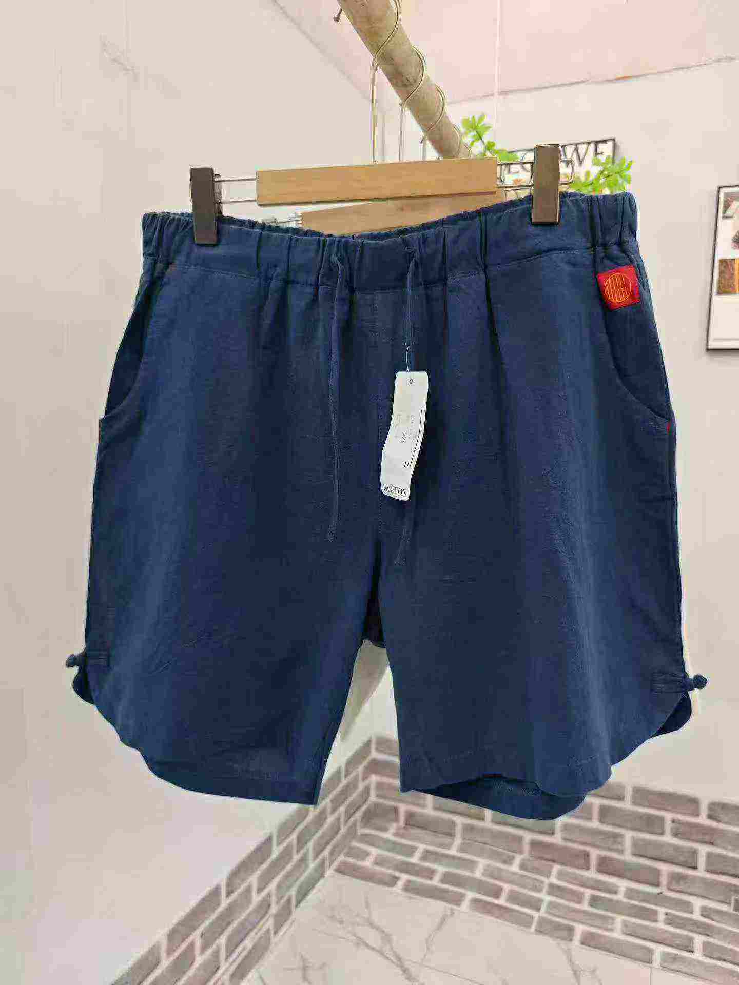1318 Pieces Pure Cotton Summer Men's Shorts, Sizes S-5XL More Plus Sizes, Individual Packed With Hangtags Bulk Stock - Image 1