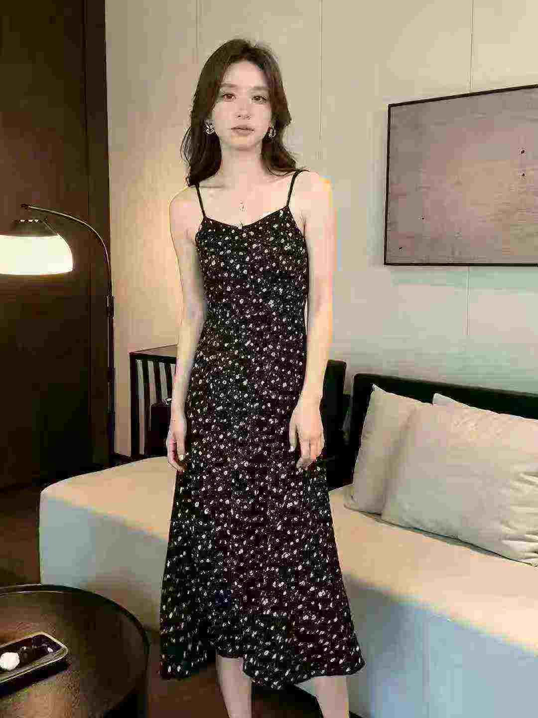 300 Pieces 2025 Summer Plus Size Women's Fashion Floral Dresses, Independent Packaging With Hangtag, Size S-4XL Bulk Wholesale - Image 2