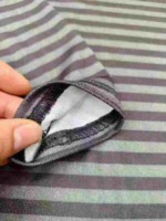 787 Pieces Unisex Lazy Style American Striped Long Sleeve Base T-Shirts for Spring Autumn Winter, Stretchy - Image 3