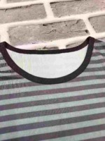 787 Pieces Unisex Lazy Style American Striped Long Sleeve Base T-Shirts for Spring Autumn Winter, Stretchy - Image 2