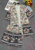 New Summer American Style Loose 2-Piece Shirt & Shorts Set, 185 Total Sets, Bulk Wholesale Clothing Stock Lot - Image 1