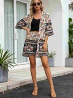 New Summer American Style Loose 2-Piece Shirt & Shorts Set, 185 Total Sets, Bulk Wholesale Clothing Stock Lot - Image 8
