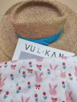 Clearance 169 Pieces Hong Kong Style Sweet Rabbit Allover Print Loose Short Sleeve Blouse - Image 4