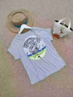 Clearance Stock 337 Pcs Letter Cat Print Casual Slub Cotton T-Shirts with Individual Packing - Image 5