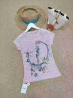 Clearance Bulk Stock 192 Pieces Mesh Eye Design All Over Print Sexy Regular Shoulder T-Shirts Wholesale - Image 6