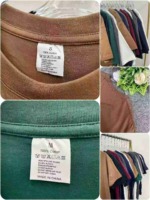 2590 Pcs Men's High Quality 200g Pure Cotton Printed Oversized Casual T-Shirts Stock Wholesale - Image 3