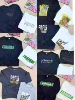 Bulk Stock Clearance: 2781 Pieces Men's Spring Autumn Trendy Printed Crew Neck Casual Sweatshirts Wholesale - Image 1