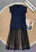 Korean Minimalist Casual Mesh Splicing Dresses 469 Pieces Bulk Stock Lot - Image 9