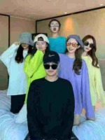 Autumn New Korean Style Loose Pure Cotton Long Sleeve Matching Bestie T-shirts 500PCS Bulk Clearance - Image 7