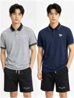 Clearance Sale 275 Pcs Casual Short Sleeve Polo Shirt & Shorts Set Sizes S-3XL Loose Fit - Image 7