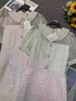 Summer New Trendy Tweed-style Dresses Stock Lot, Around 100 Pieces, Clearance Wholesale Price 9.6 CNY - Image 9