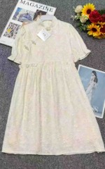 Summer New Trendy Tweed-style Dresses Stock Lot, Around 100 Pieces, Clearance Wholesale Price 9.6 CNY - Image 8