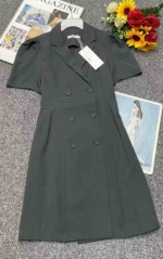 Summer New Trendy Tweed-style Dresses Stock Lot, Around 100 Pieces, Clearance Wholesale Price 9.6 CNY - Image 6