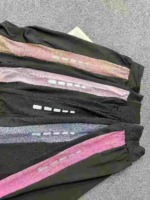 756 Pieces Color Block Breathable Quick Dry High Elasticity Sports Yoga Pants Full Clearance Wholesale - Image 4