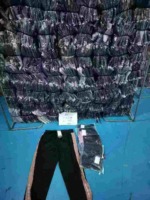 756 Pieces Color Block Breathable Quick Dry High Elasticity Sports Yoga Pants Full Clearance Wholesale - Image 2