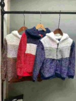 260 Pcs Fall Winter Unisex Big Kids Coral Fleece Coats 100-160 Mixed Colors Stock Clearance - Image 1