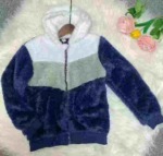 260 Pcs Fall Winter Unisex Big Kids Coral Fleece Coats 100-160 Mixed Colors Stock Clearance - Image 4