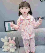 260 Pcs Fall Winter Unisex Big Kids Coral Fleece Coats 100-160 Mixed Colors Stock Clearance - Image 3