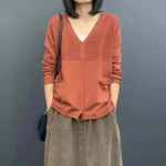 Summer New Vintage Thin Ice Silk Knit Cardigans, About 220 Pcs, Bulk Stock Clearance Wholesale - Image 2