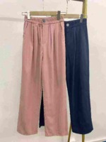 1901 Pieces Pure Cotton Thin Straight Leg Versatile Casual Pants Wholesale - Image 9