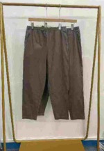 427 Pieces Men's Casual Pure Cotton Elastic Waist Long Pants Bulk Stock - Image 1