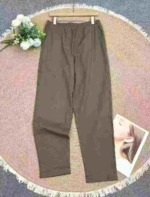 427 Pieces Men's Casual Pure Cotton Elastic Waist Long Pants Bulk Stock - Image 9