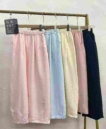 739 Pieces Textured Soft Casual Pants | Bulk Stock Lot Wholesale for Export - Image 1