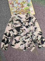 131 Pcs Women's Long Sleeve Chiffon Blouses Cross V-neck Waisted Tops Size L/XL Bulk Stock Clearance - Image 3