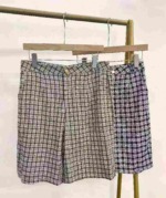 Plaid Casual Knee Length Shorts, 271 Pieces Wholesale Stock Lot - Image 9