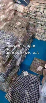 Plaid Casual Knee Length Shorts, 271 Pieces Wholesale Stock Lot - Image 3