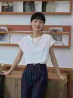 860 Pcs Cotton Young Women's Short Sleeve T-Shirts Stock Lot Wholesale - Image 6