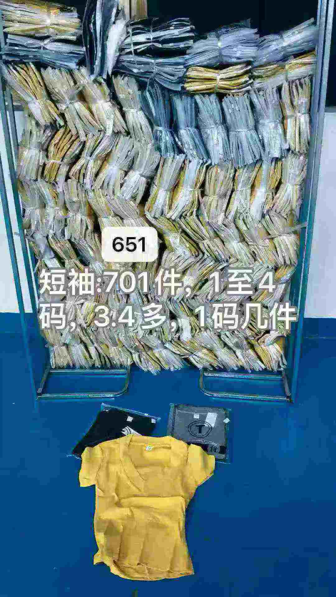 651 Pcs Pure Cotton Sexy Hollow Out Backless Printed Short Sleeve T-Shirts Bulk Stock Lot - Image 2